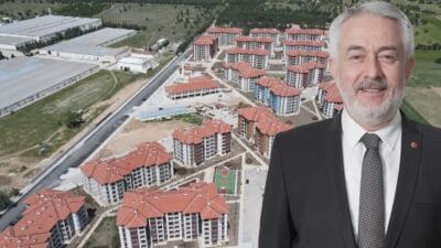 Çünür’e yapılacak 274 toplu konutun inşaatı başlıyor