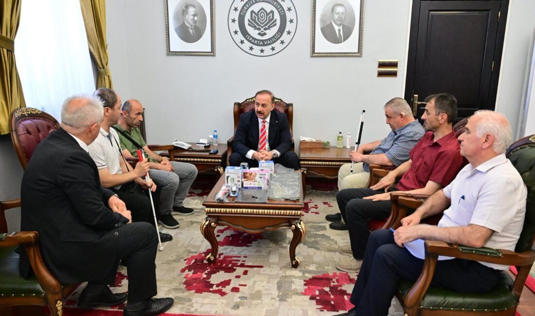 Görme engelli vatandaşların günlük yaşamlarını