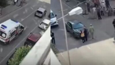 Isparta’da otomobil ile hafif ticari aracın çarpışması sonucu meydana gelen