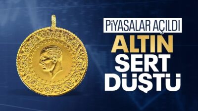Altın fiyatlarında yeni tablo Ons altın yeni haftanın ilk gününe 4 bin 182 dolardan,