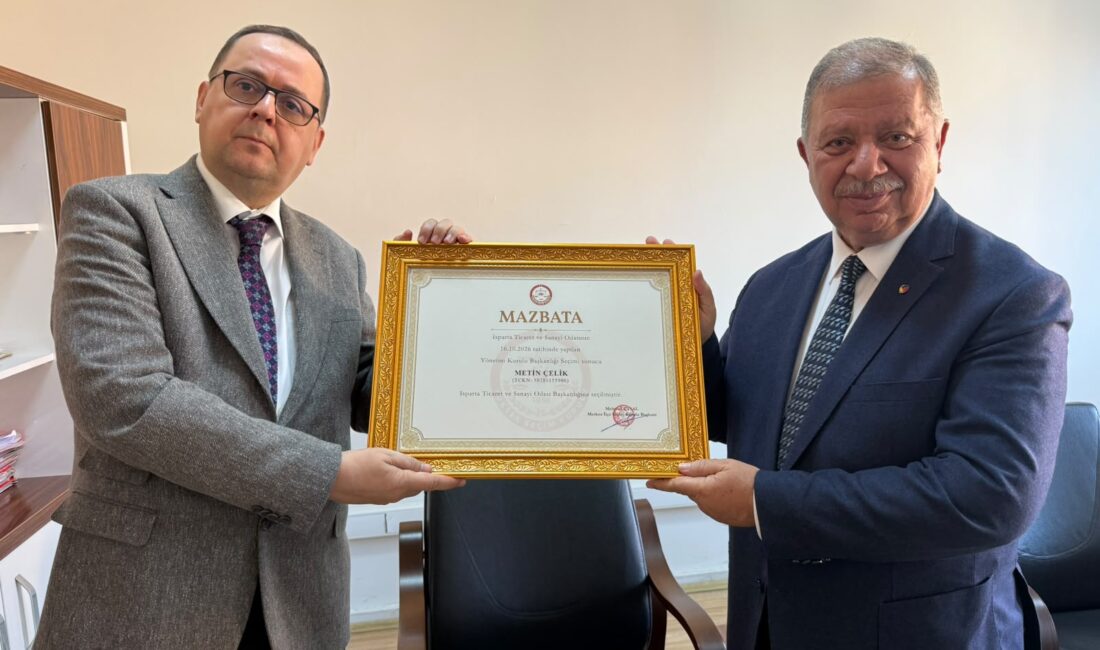 Isparta Ticaret ve Sanayi Odası’nda
