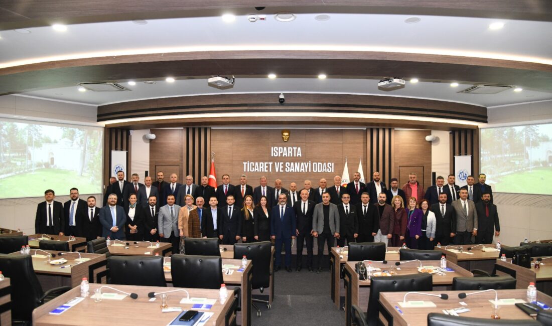 Isparta Ticaret ve Sanayi Odası’nda
