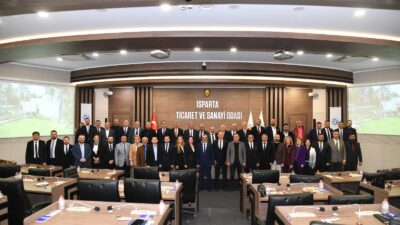 Isparta Ticaret ve Sanayi Odası’nda yeni dönemin ilk meclis toplantısı