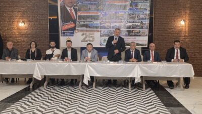 AK Parti Şarkikaraağaç İlçe Başkanlığı tarafından düzenlenen istişare toplantısı, geniş